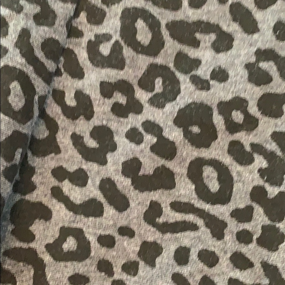 Aeropostale Black Cheetah Print Mini Skirt  Size M - Picture 3 of 6